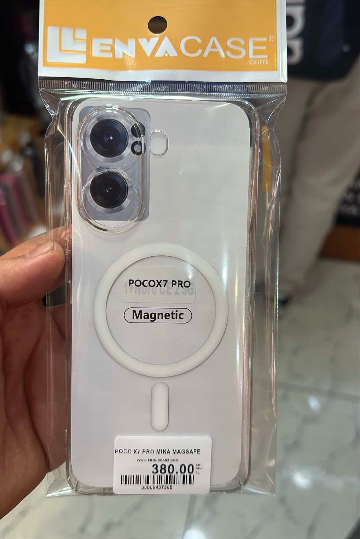 Poco X7 Pro Sert Mika Şeffaf Magsafe Telefon Kılıfı