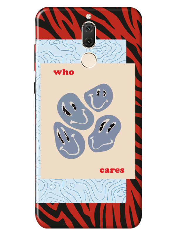 Huawei Mate 10 Lite Zebra Who Cares Telefon Kılıfı