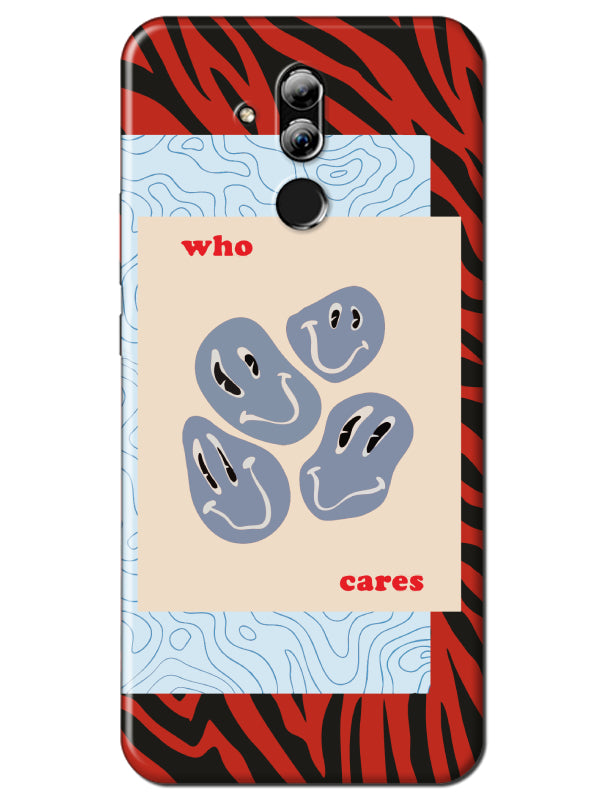 Huawei Mate 20 Lite Zebra Who Cares Telefon Kılıfı