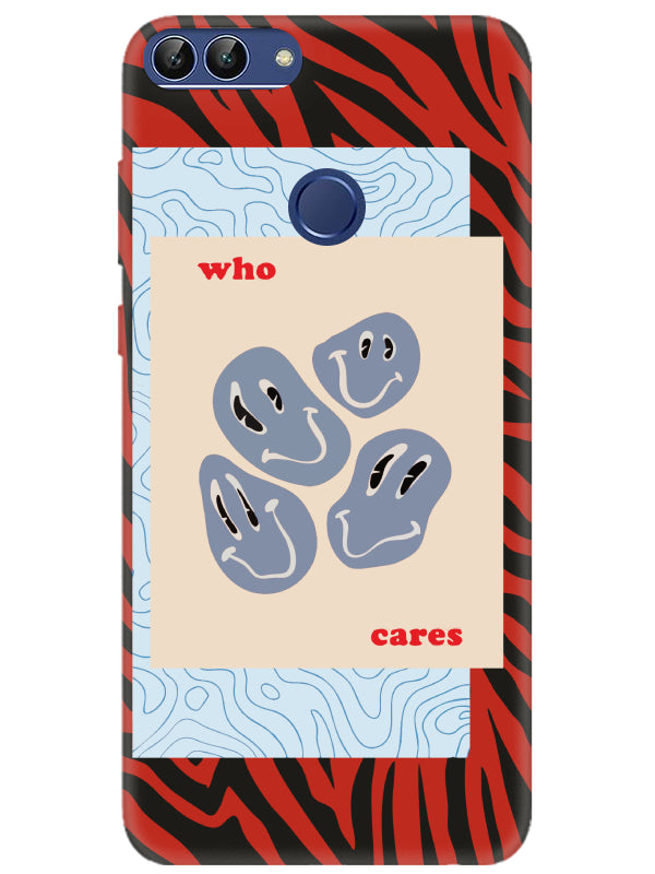 Huawei P Smart Zebra Who Cares Telefon Kılıfı
