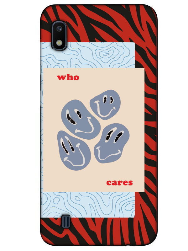 Samsung A10 Zebra Who Cares Telefon Kılıfı