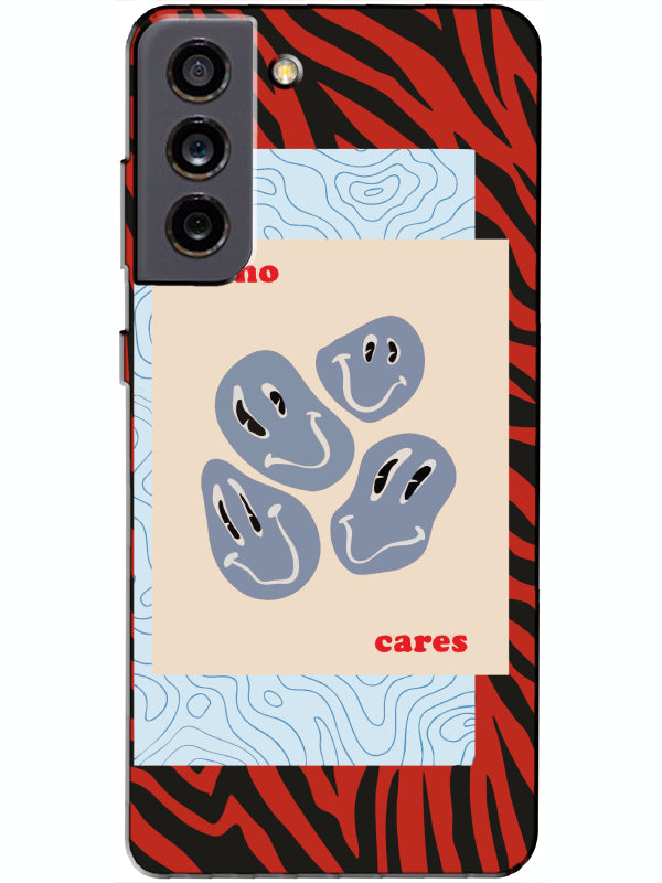 Samsung S21 Fe Zebra Who Cares Telefon Kılıfı