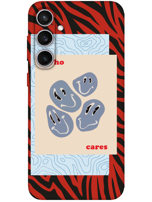 Samsung S23 Fe Zebra Who Cares Telefon Kılıfı