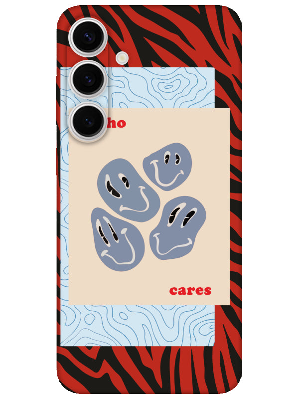 Samsung S24 Fe Zebra Who Cares Telefon Kılıfı