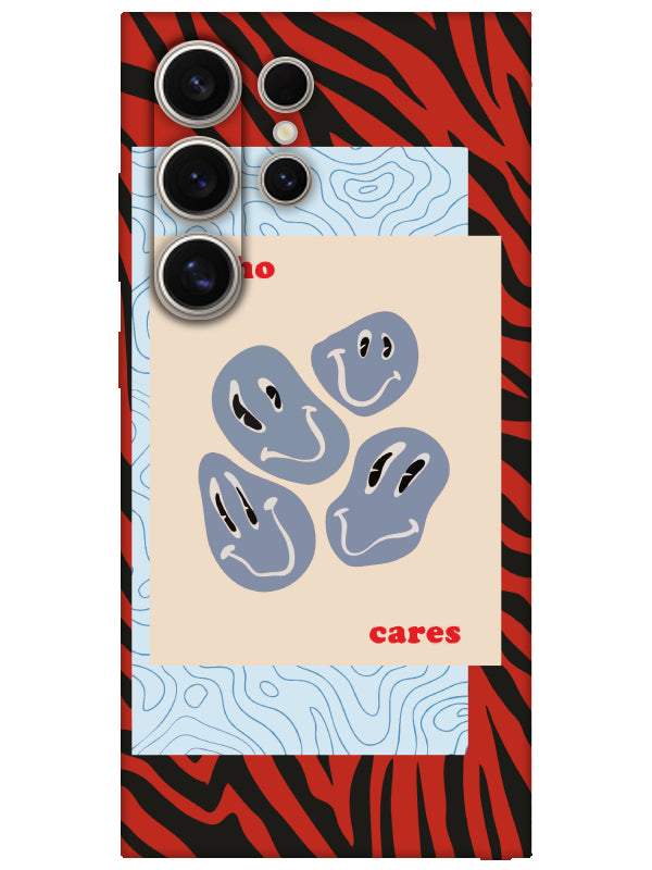 Samsung S24 Ultra Zebra Who Cares Telefon Kılıfı