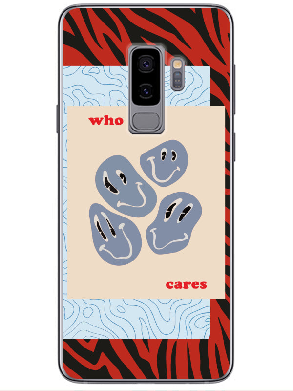 Samsung S9 Plus Zebra Who Cares Telefon Kılıfı