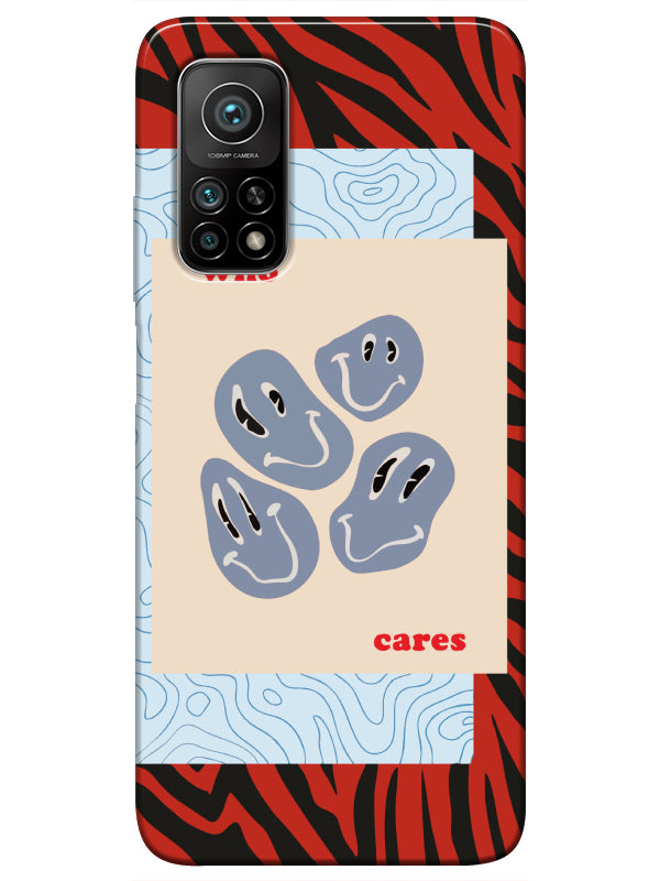 Xiaomi Mi 10T Pro Zebra Who Cares Telefon Kılıfı