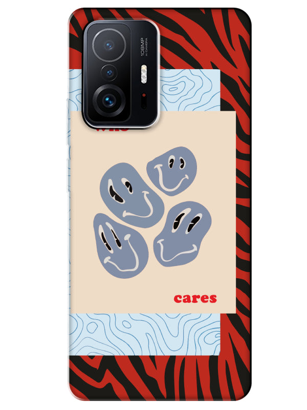 Xiaomi Mi 11T Zebra Who Cares Telefon Kılıfı
