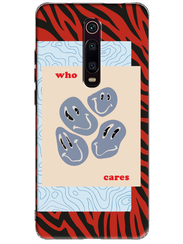 Xiaomi Mi 9T Zebra Who Cares Telefon Kılıfı