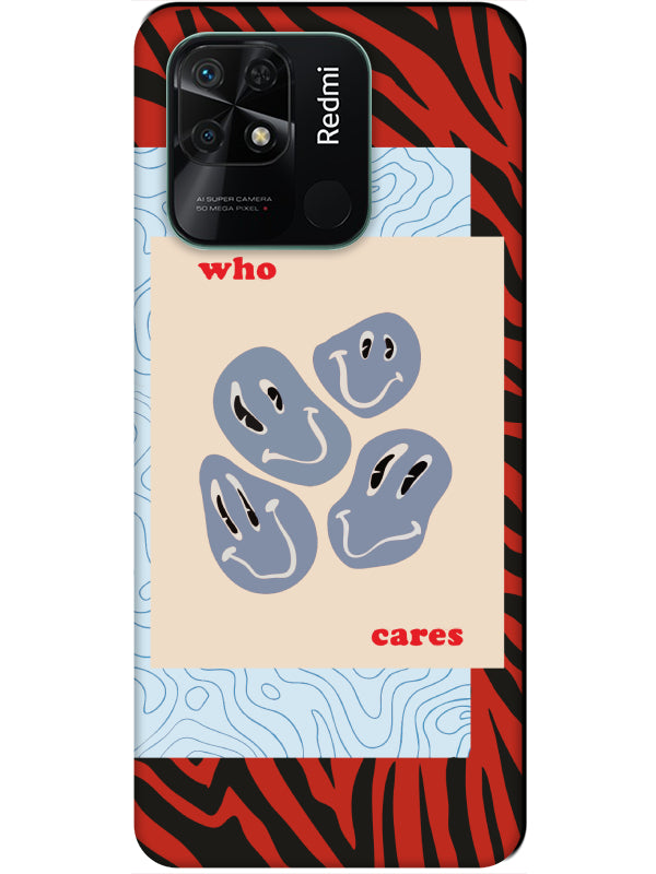Redmi 10C Zebra Who Cares Telefon Kılıfı