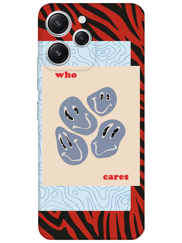 Redmi 12 Zebra Who Cares Telefon Kılıfı