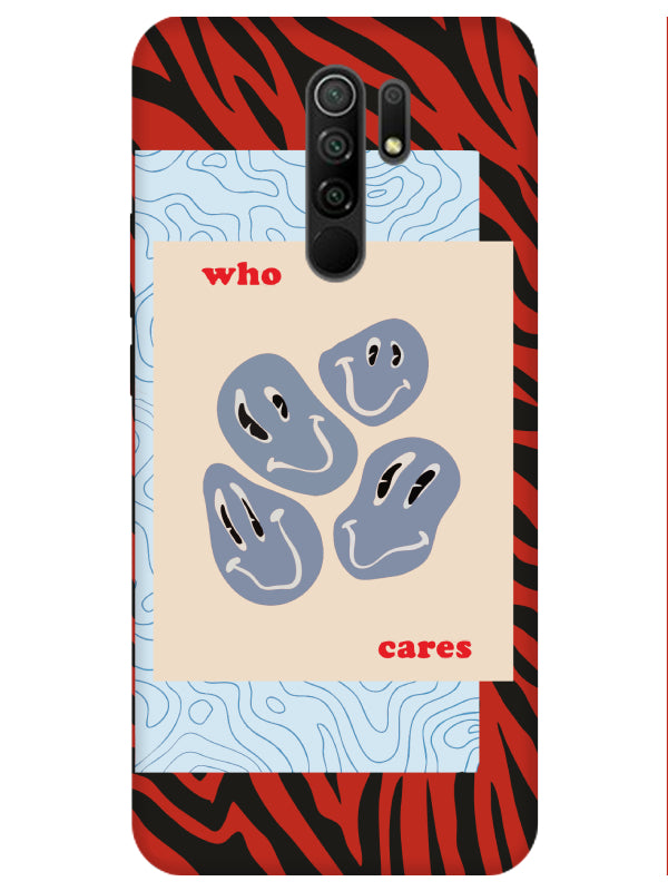 Redmi 9 Zebra Who Cares Telefon Kılıfı