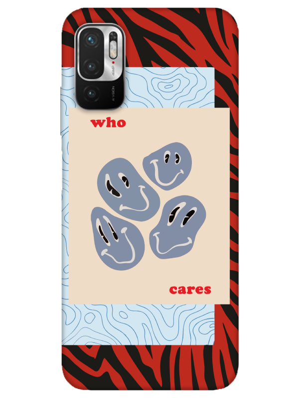 Redmi Note 10 5G Zebra Who Cares Telefon Kılıfı
