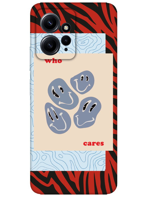Redmi Note 12 4g Zebra Who Cares Telefon Kılıfı
