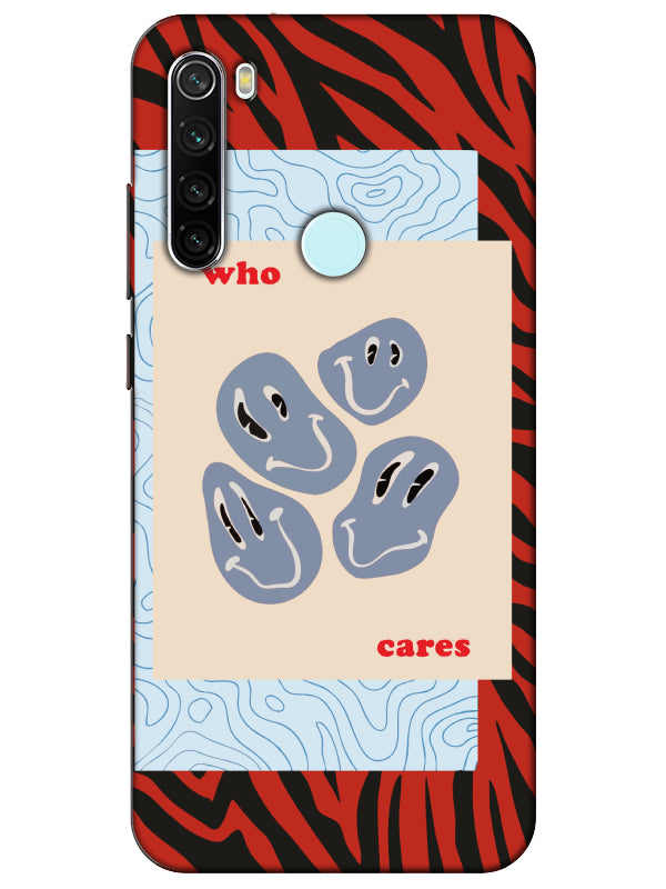 Redmi Note 8 Zebra Who Cares Telefon Kılıfı
