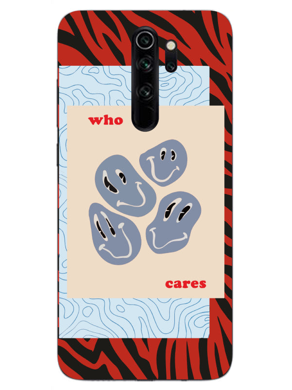 Redmi Note 8 Pro Zebra Who Cares Telefon Kılıfı