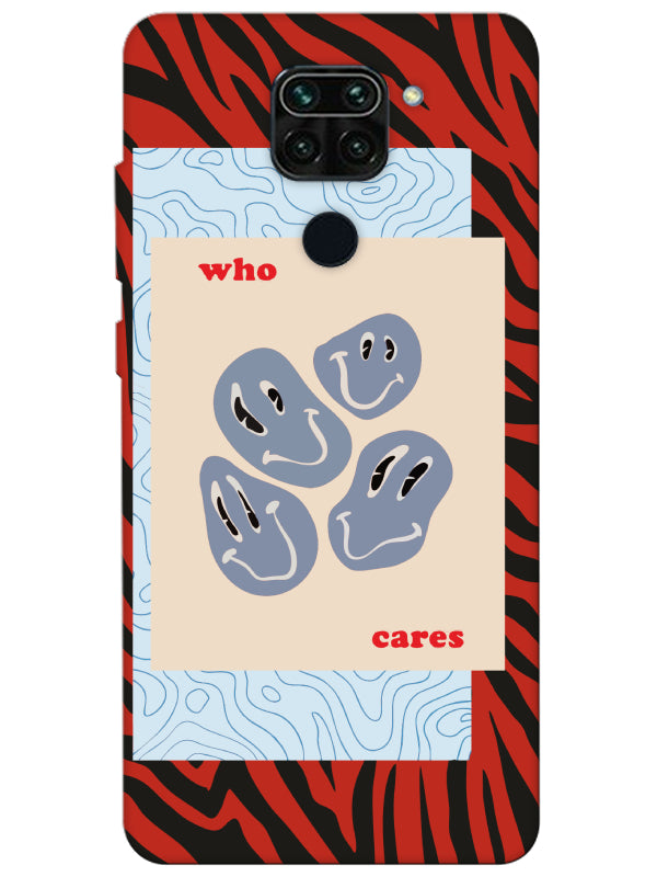 Redmi Note 9 Zebra Who Cares Telefon Kılıfı