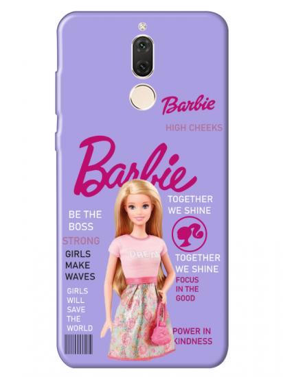 Huawei Mate 10 Lite Barbie Lila Telefon Kılıfı