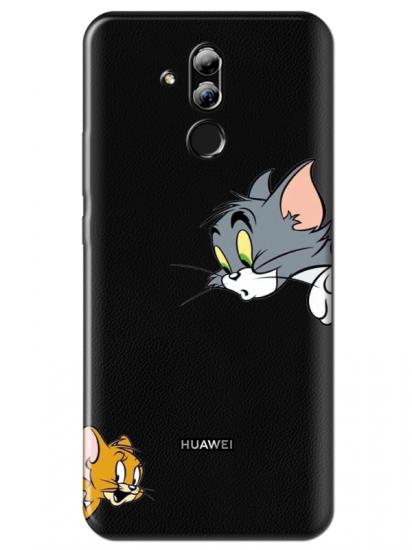 Huawei Mate 20 Lite Tom And Jerry Şeffaf Telefon Kılıfı