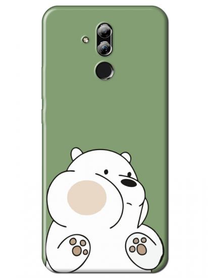 Huawei Mate 20 Lite Panda Yeşil Telefon Kılıfı