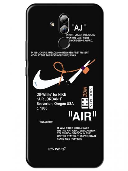 Huawei Mate 20 Lite Nike Air Siyah Telefon Kılıfı