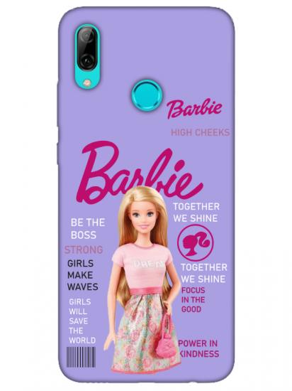 Huawei P Smart 2019 Barbie Lila Telefon Kılıfı
