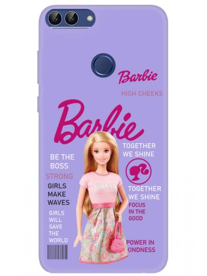 Huawei P Smart Barbie Lila Telefon Kılıfı