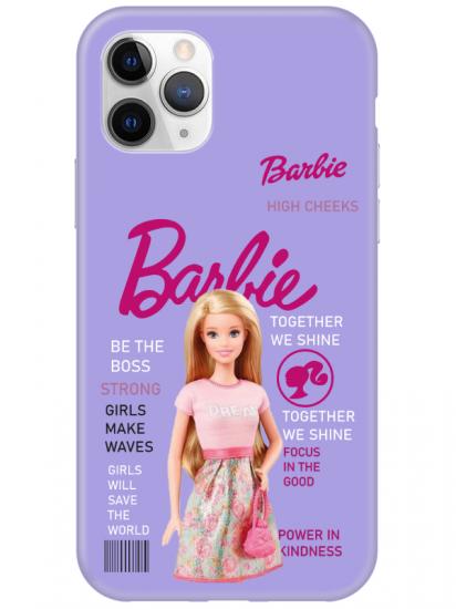 iPhone 11 Pro Barbie Lila Telefon Kılıfı