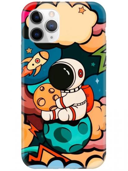 iPhone 11 Pro Max Astronot Telefon Kılıfı