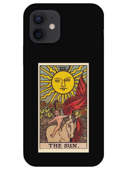 iPhone 12 Mini The Sun Siyah Telefon Kılıfı