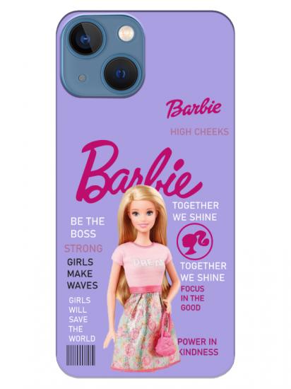 iPhone 13 Barbie Lila Telefon Kılıfı