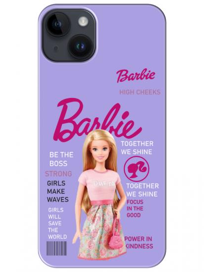 iPhone 14 Barbie Lila Telefon Kılıfı
