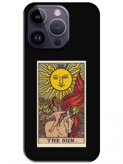 iPhone 14 Pro Max The Sun Siyah Telefon Kılıfı