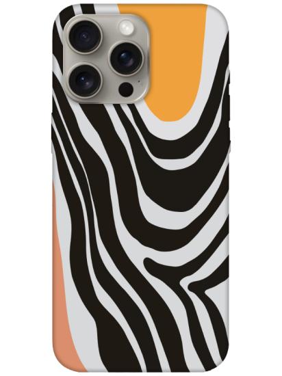 iPhone 15 Pro Max Zebra Desen Telefon Kılıfı