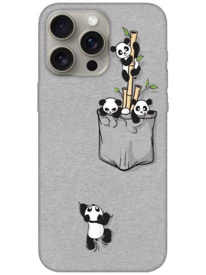 iPhone 15 Pro Max Panda Telefon Kılıfı
