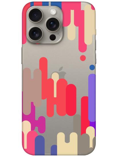 iPhone 15 Pro Max Pop Art Şeffaf Telefon Kılıfı