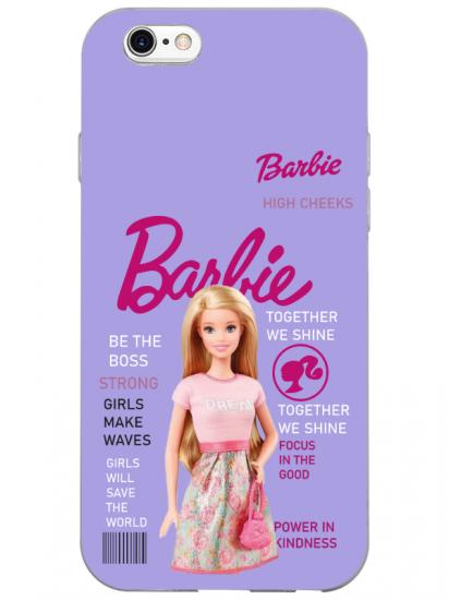iPhone 6 Barbie Lila Telefon Kılıfı
