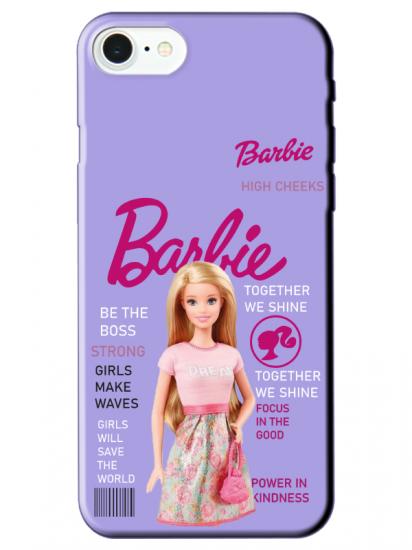 iPhone 7 Barbie Lila Telefon Kılıfı