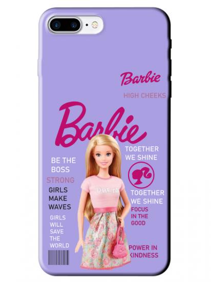 iPhone 8 Plus Barbie Lila Telefon Kılıfı