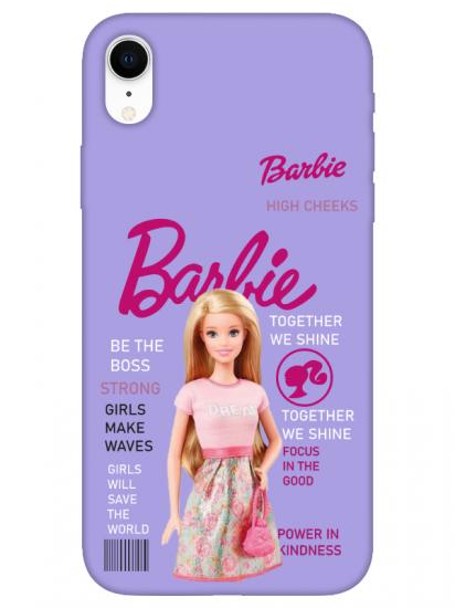 iPhone XR Barbie Lila Telefon Kılıfı