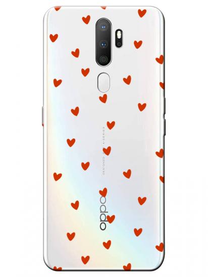 Oppo A5 2020 Minik Kalpler Şeffaf Telefon Kılıfı
