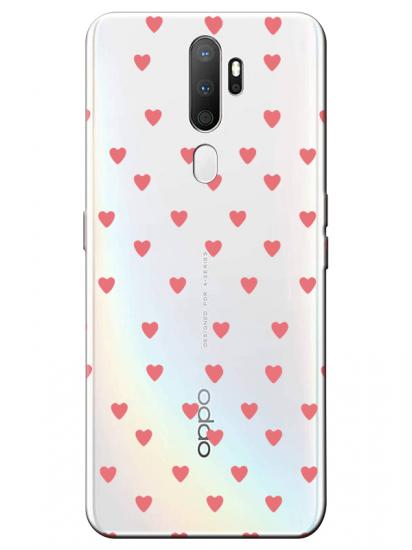 Oppo A5 2020 Minik Kalpler Şeffaf Telefon Kılıfı