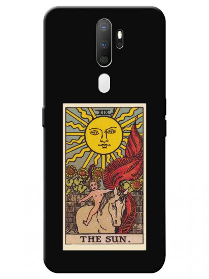 Oppo A5 2020 The Sun Siyah Telefon Kılıfı