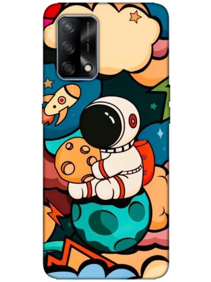 Oppo A74 Astronot Telefon Kılıfı