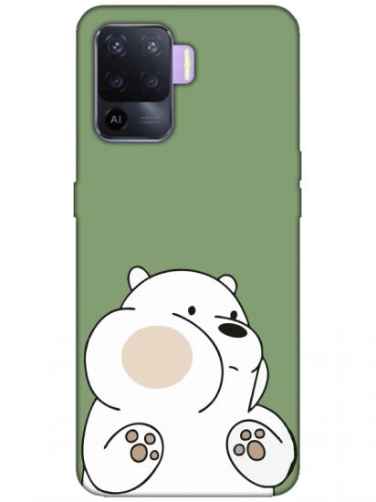 Oppo Reno 5 Lite  Panda Telefon Kılıfı