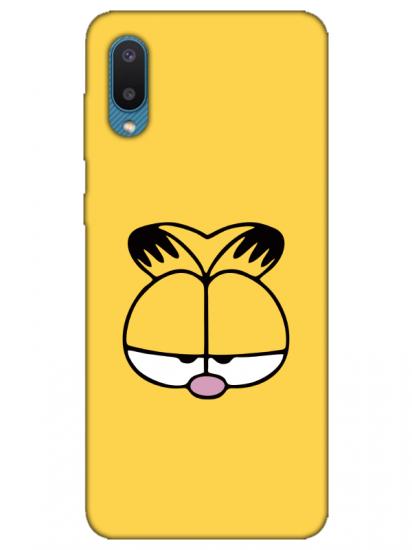Samsung A02 Garfield Sarı Telefon Kılıfı