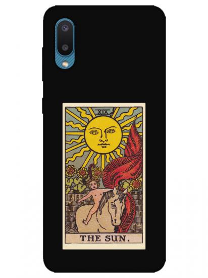 Samsung A02 The Sun Siyah Telefon Kılıfı