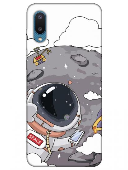 Samsung A02 Astronot Telefon Kılıfı