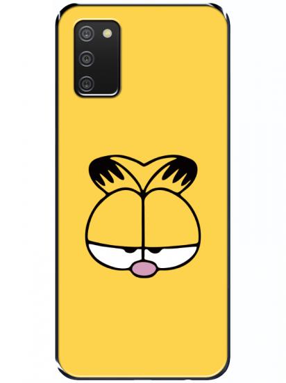 Samsung A02s Garfield Sarı Telefon Kılıfı