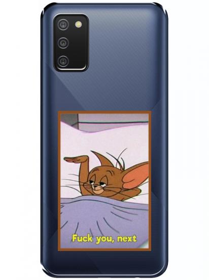 Samsung A02s Jerry Şeffaf Telefon Kılıfı